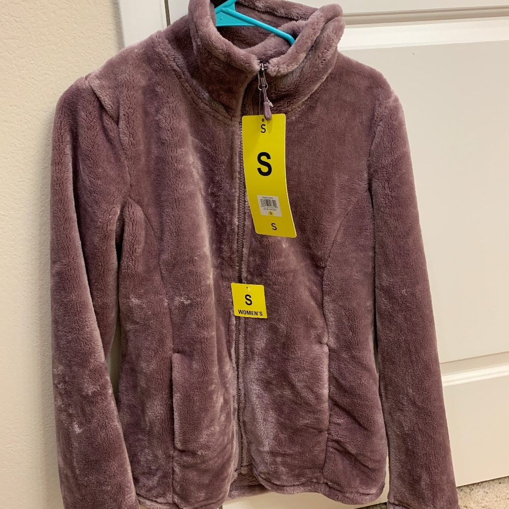 Purple Fluffy Jacket